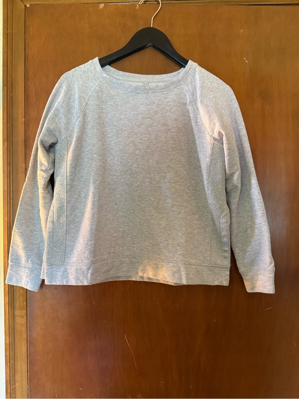 Lou & Grey Light Heather Gray Crewneck Sweater